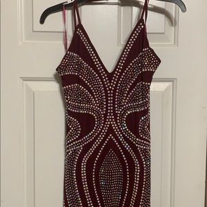 Beautiful jeweled evening gown/dress.